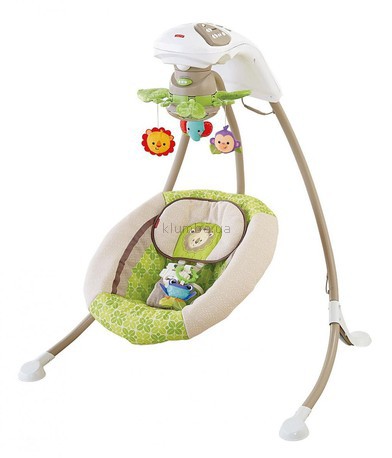 Детское кресло-качеля Fisher Price Тропические друзья (7340)