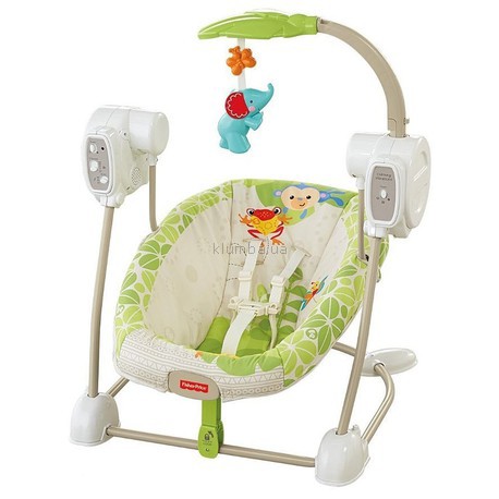 Детское кресло-качеля Fisher Price Тропические друзья (8649)