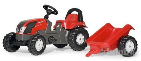 Детская машинка Rolly Toys Трактор с прицепом Valtra (12527)