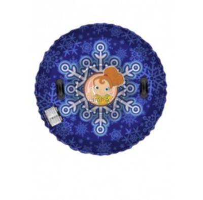 Детские санки Marian Plast  Надувной круг Синяя звезда 