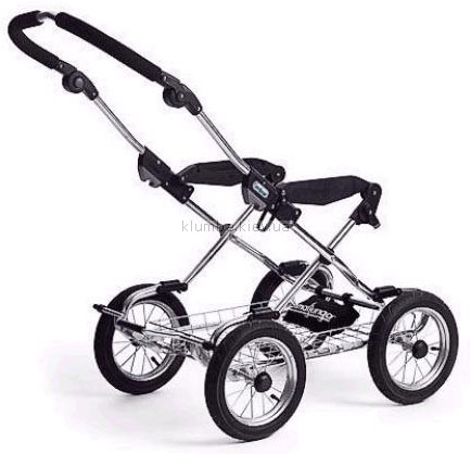 Детская коляска Emmaljunga Classic Cryptonite (Chrome)