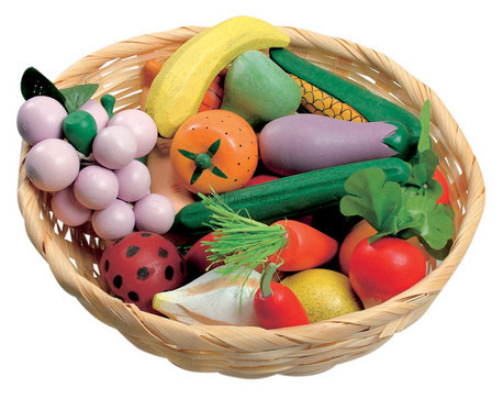 Детская игрушка Bino Набор Овощи и фрукты
