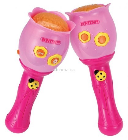 Детская игрушка Bontempi Маракасы для девочек электронные