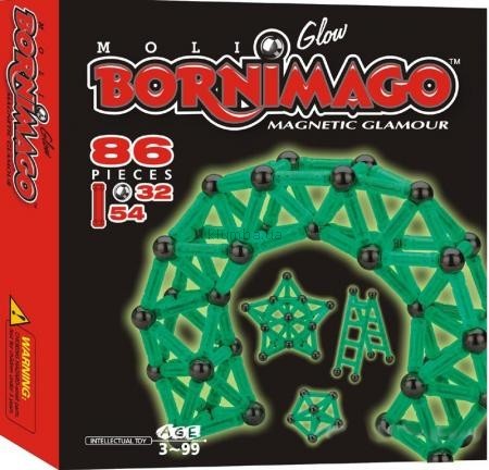 Детская игрушка Bornimago Магнитный конструктор (86 деталей)