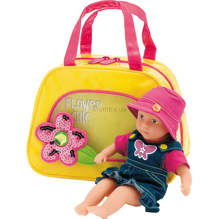 Детская игрушка Chicco Кукла в сумке (желтая)
