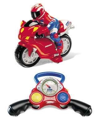 Детская игрушка Chicco Мотоцикл на радиоуправлении 