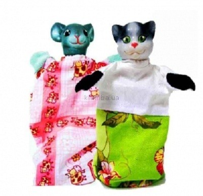 Детская игрушка ЧудиСам Набор для кукольного театра Кот и мышка
