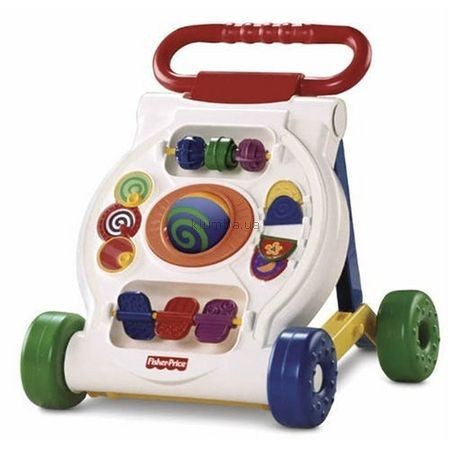 Детская игрушка Fisher Price Ходунки-развлекательный центр 2 в 1