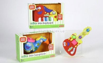 Детская игрушка Fisher Price Музыкальные мини-инструменты (Sesame Street)