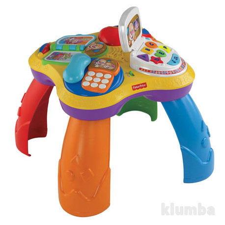 Детская игрушка Fisher Price Умный столик Щенок и его друзья