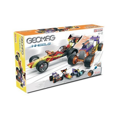 Детская игрушка Geomag Wheels Race Fantasy 