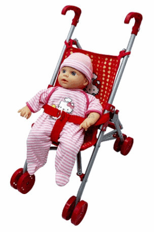 Детская игрушка Grand Soleil Коляска Supervip с куклой 