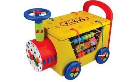 Детская игрушка K's Kids Паровозик Чух-Чух (kidiwood)