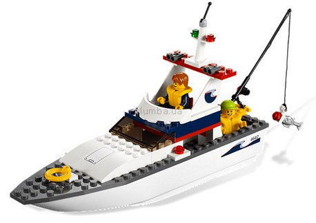 Детская игрушка Lego City Катер для рыбалки (4642)