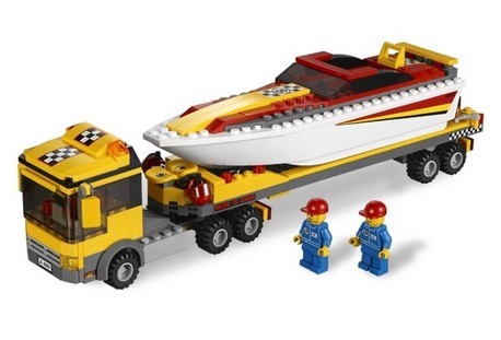 Детская игрушка Lego City  Транспортировщик лодки (4643)