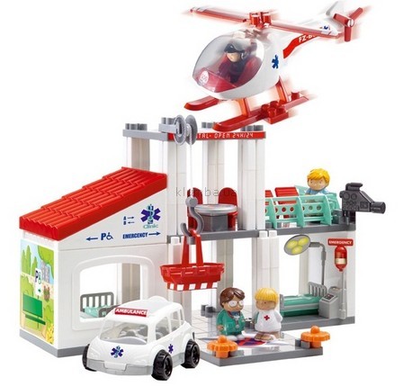 Детская игрушка Smoby Госпиталь с вертолетом (Ecoiffier)