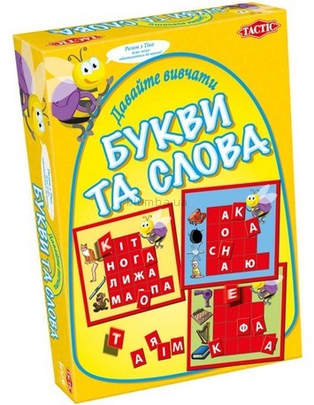 Детская игрушка Tactic Давайте изучать буквы и слова 