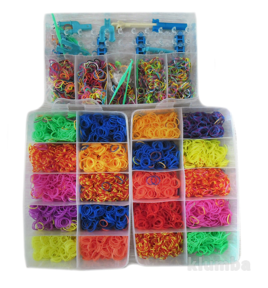 Резинки набор для плетения браслетов