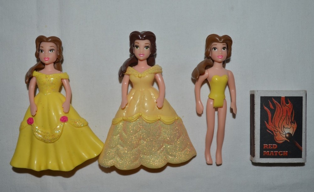 Mattel polly pocket кукла маленькая куколка фигурка полли покет принцесса дисней бель фото №1