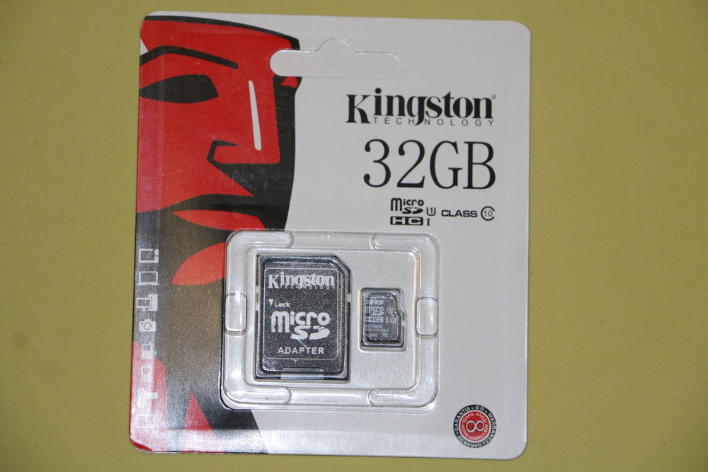 Карта памяти kingston 32gb