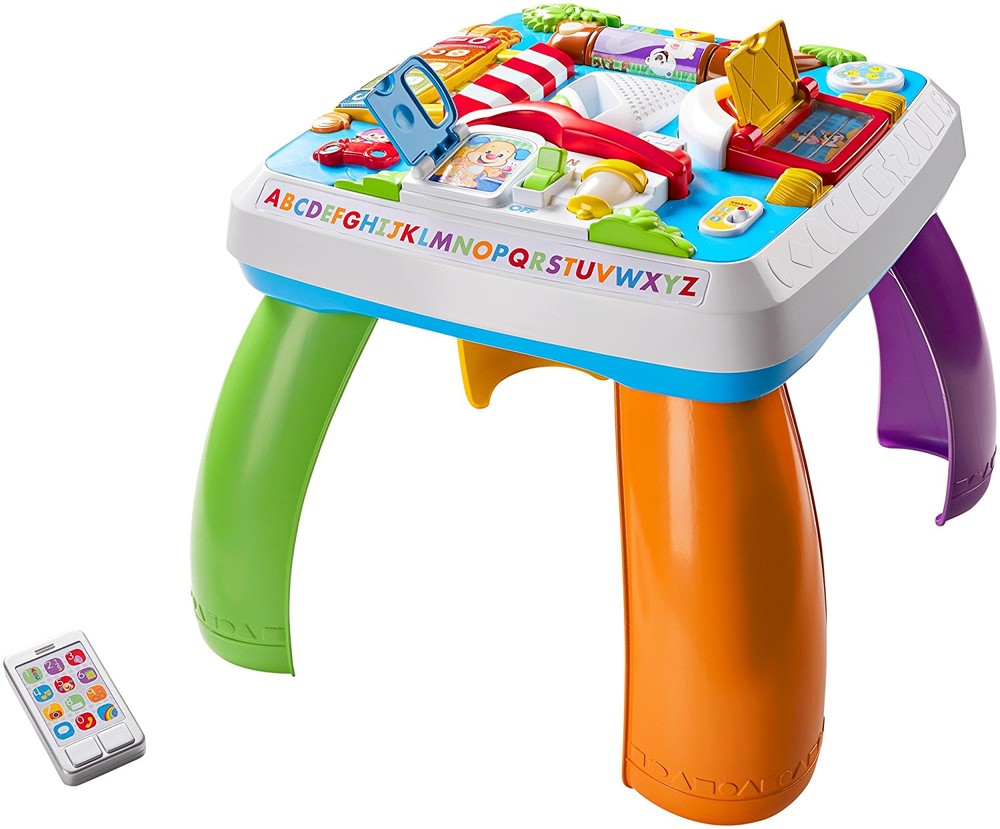 Fisher-price умный игровой столик с технологией smart stages laugh & learn around the town learning фото №1