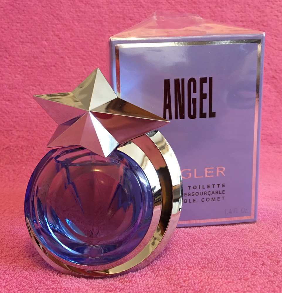 Мюглер ангел. Thierry Mugler Angel 1992. Мюглер ангел Комета. Духи Мюглер Комета. Мюглер ангел флакон Комета.