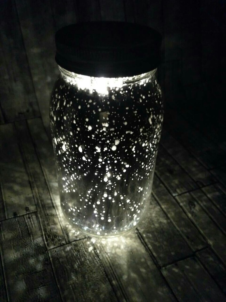 Декоративный светильник банка с led подсветкой.в двух цветах. польша. фото №1