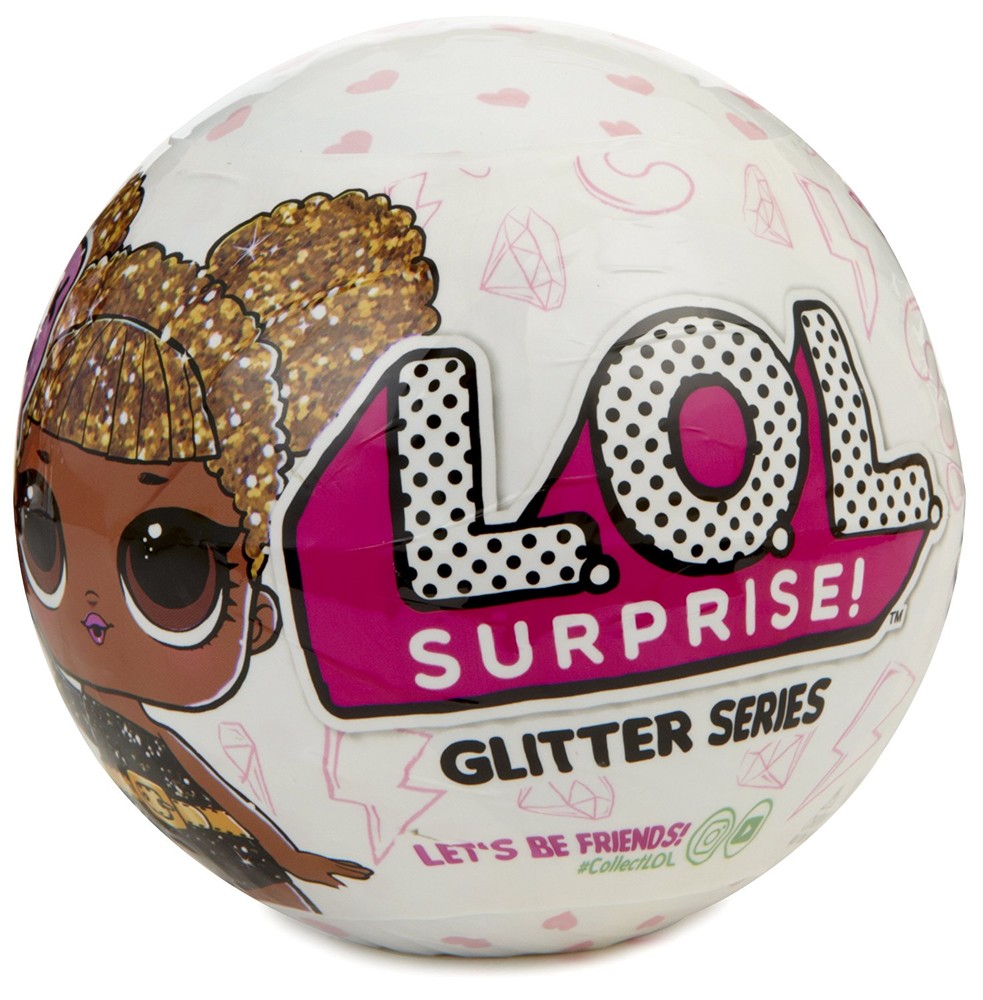 L.o.l. куклы сюрприз в шаре блестящая серия surprise glitter dolls фото №1