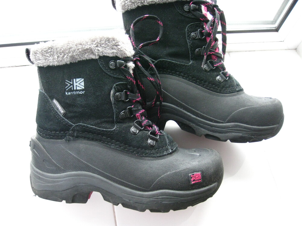 Сапоги karrimor,р.33-34 стелька 22 см кожа фото №1