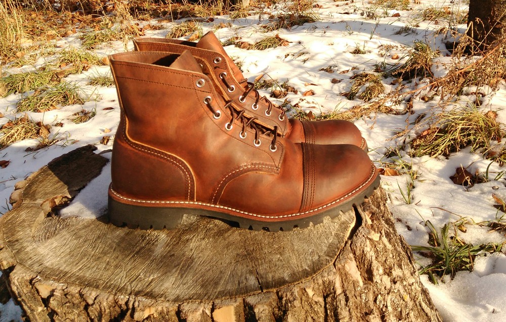 Ботинки red wing for brooks brothers 4556 iron ranger boots,размер 46-й... ...