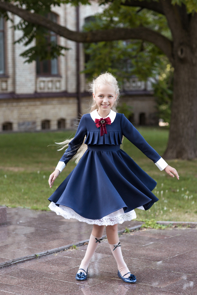 Платье С Подъюбником Школьная Форма Балерины