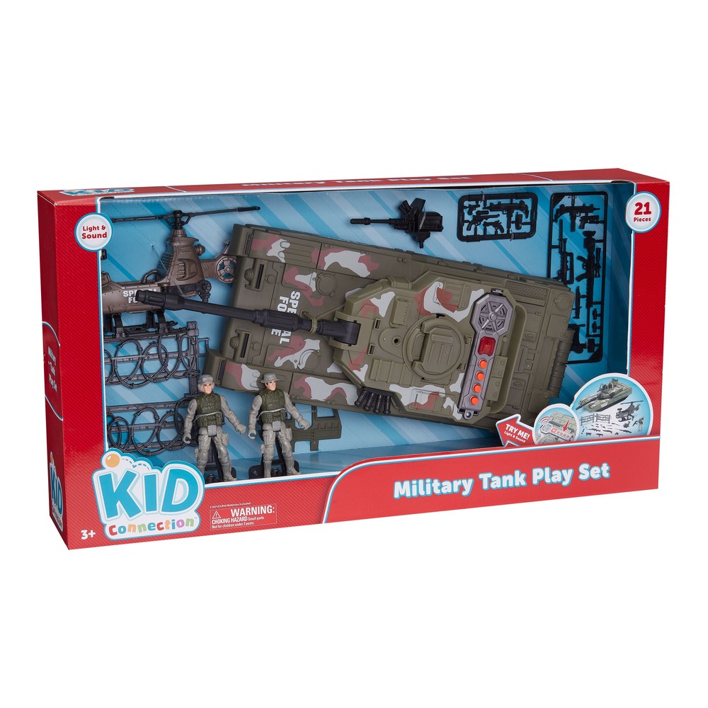 Kid connection military tank play set store