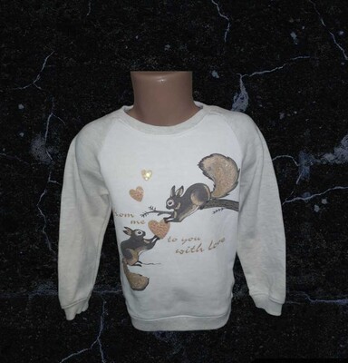 Теплий регланчик на дівчулю 5-6 років Dopo dopo