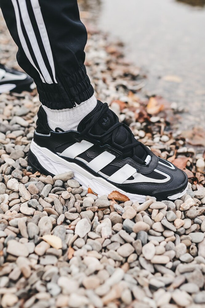Мужские кроссовки adidas niteball black white 42-43-45 фото №1