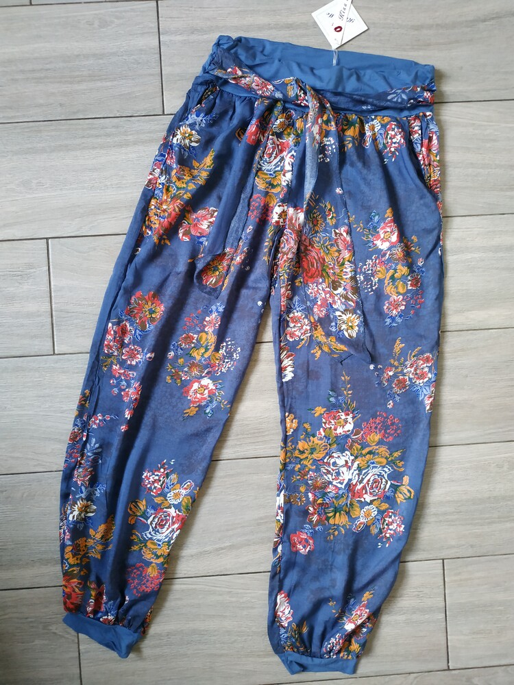 Штаны аладины l/xl брак по ткани фото №1