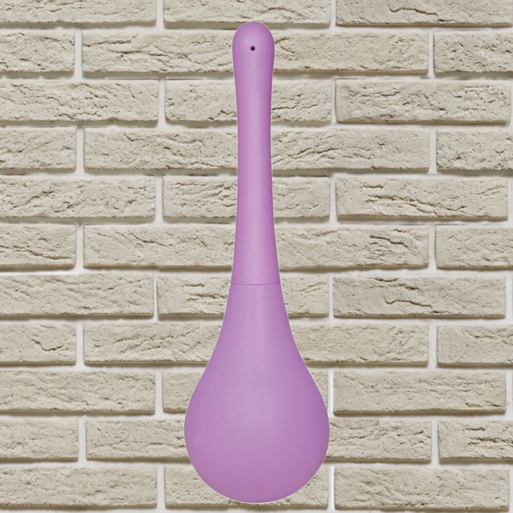 Анальный душ фиолетовый 