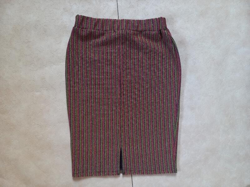 Стильная обтягивающая юбка миди футляр с высокой талией sisters point, m pазмер. фото №2