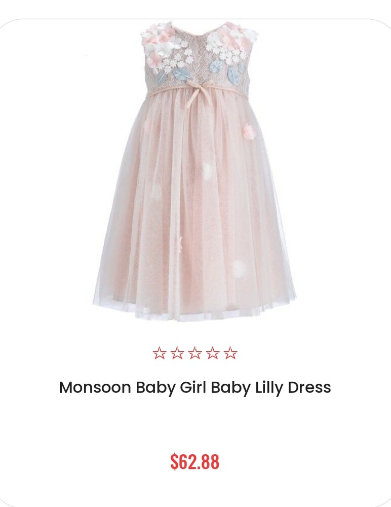 Monsoon best sale lilly dress