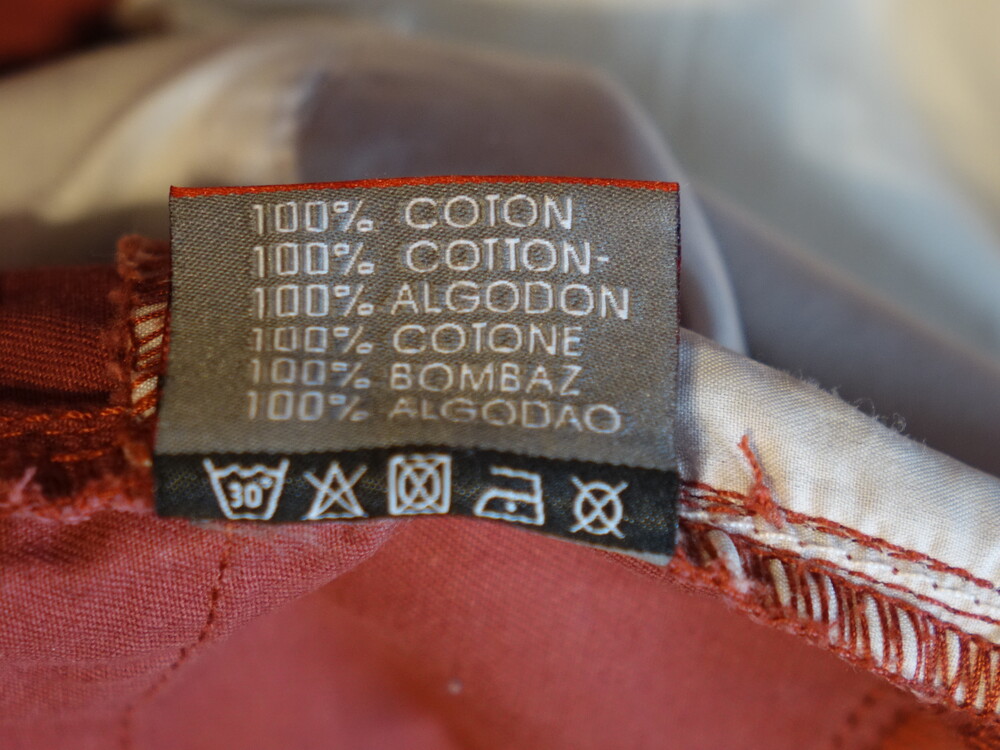 Джинсы - джоггеры с двойным поясом из денима свекольного цвета dl project 86 англия 32 s. фото №7