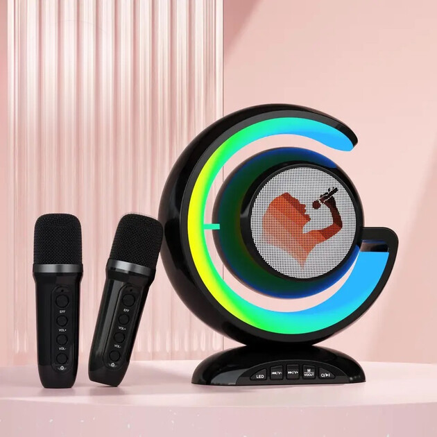 Лампа-ночник с беспроводной bluetooth подсветкой караоке фото №1