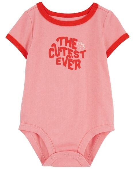 Картерс carters carter´s боди baby the cutest ever cotton bodysuit фото №1