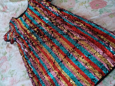 Святкова сукня в паеткі зріст 134 см на 9 років