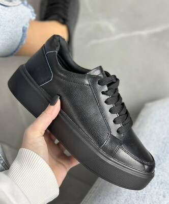 Натуральна шкіра! Хітова модель кед/кросівок.