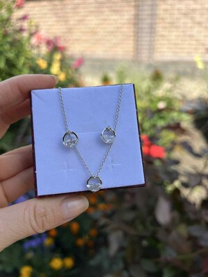 Срібний комплект ніжний 925