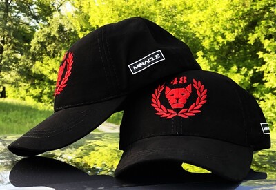 Фірмова кепка бейсболка Miracle з червоним логотипом