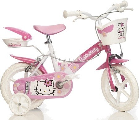 Детский велосипед Dino Bikes Hello Kitty  152 NL2-HK, 12 дюймов