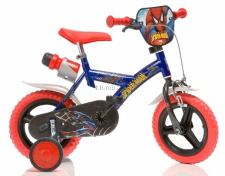 Детский велосипед Dino Bikes Spiderman, 12 дюймов