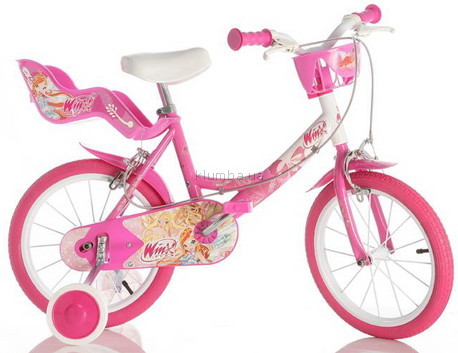 Детский велосипед Dino Bikes Winx Believix, 16 дюймов 