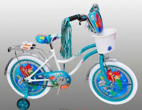 Детский велосипед Profi Trike P 1264 R W, Русалочка 