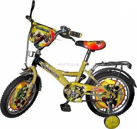 Детский велосипед Profi Trike V1122T, 12 дюймов Трансформеры